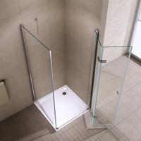 Cordoba || Duo zuhanykabin 90x90, 195cm, 6mm, NANO